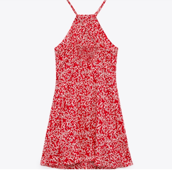 ZARA Printed Dress Women's Size Small NWT - Picture 5 of 11